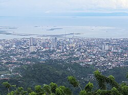 Cebu downtown, capitol view from Tops Lookout (Cebu City; 09-06-2022)